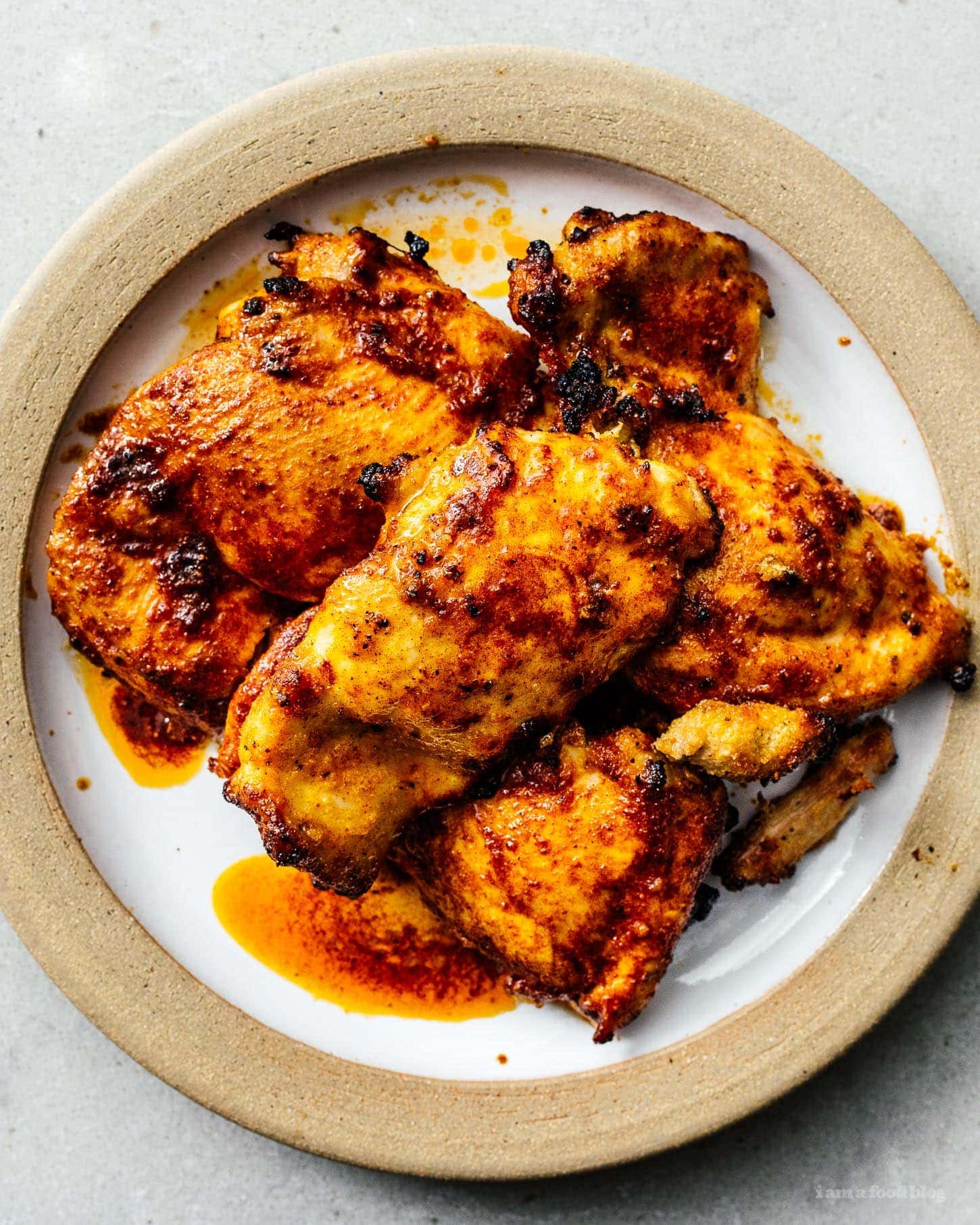 extra juicy boneless chicken thighs | www.iamafoodblog.com
