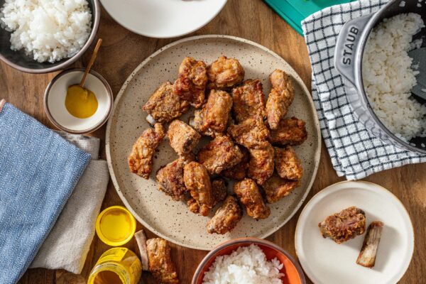 air fryer dry ribs | www.iamafoodblog.com