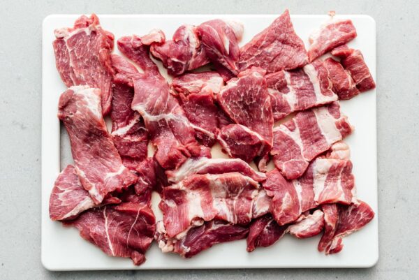 seasoned pork shoulder slices | www.iamafoodblog.com
