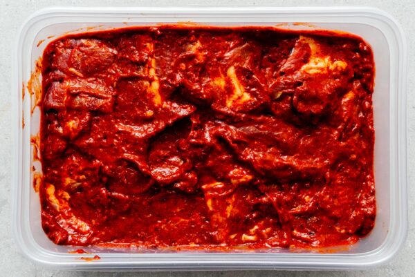 al pastor pork meat | www.iamafoodblog.com