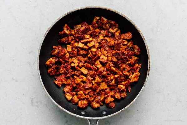 Fried pork al pastor | www.iamafoodblog.com