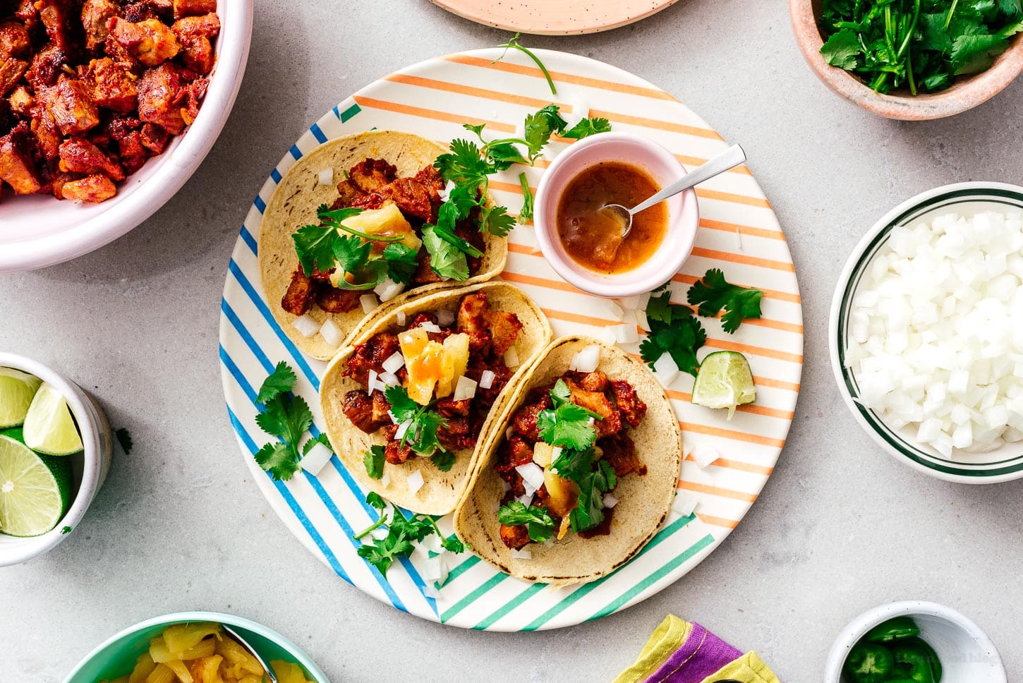 tacos al pastor | www.iamafoodblog.com