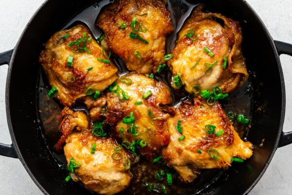 honey garlic chicken | www.iamafoodblog.com