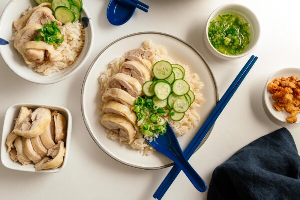 hainanese chicken rice | www.iamafoodblog.com