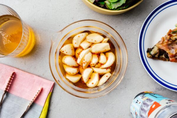 pickled garlic | www.iamafoodblog.com