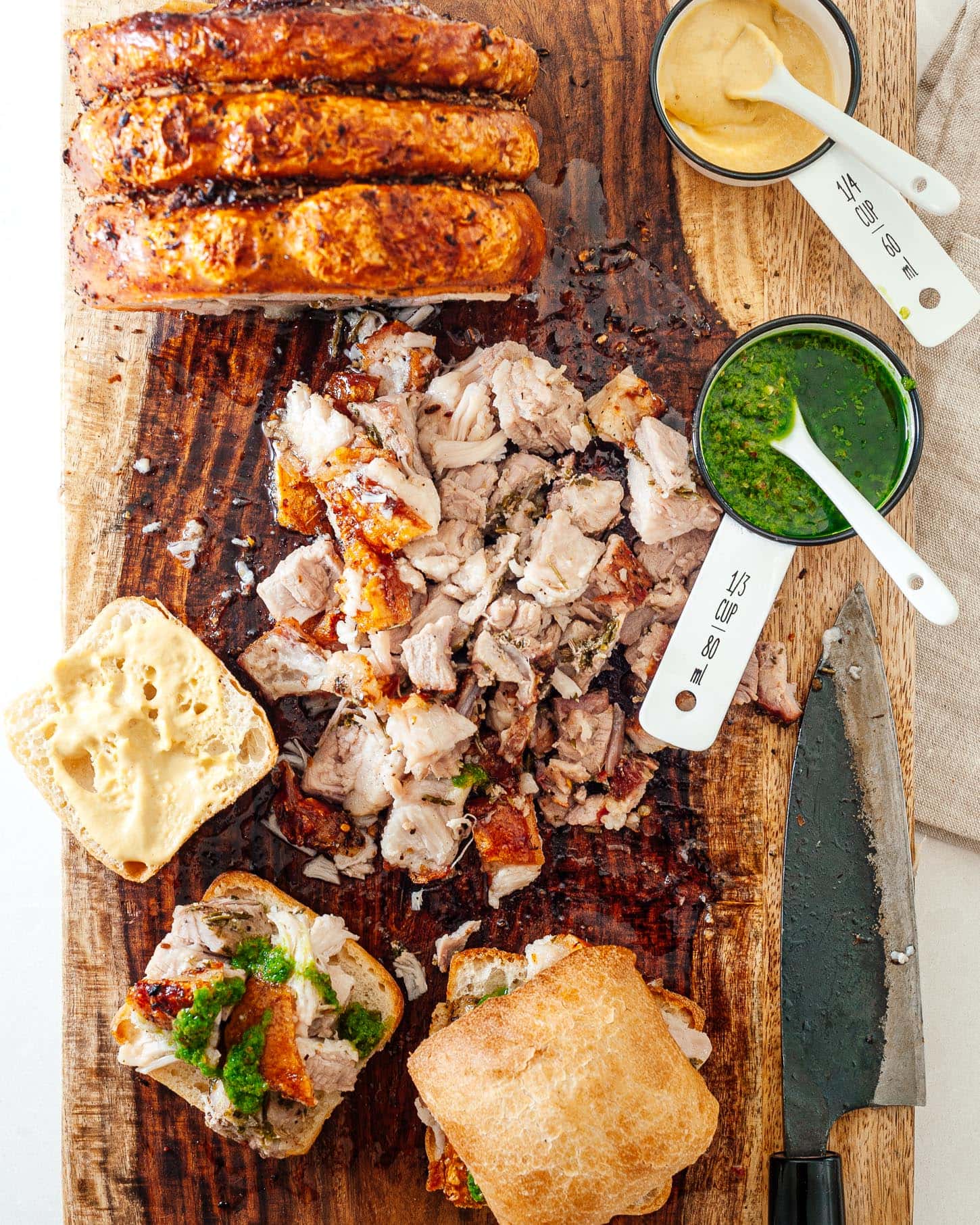 porchetta sandwiches | www.iamafoodblog.com