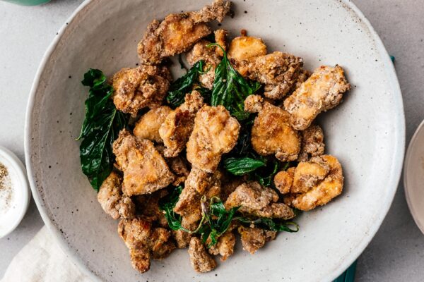 taiwanese popcorn chicken | www.iamafoodblog.com
